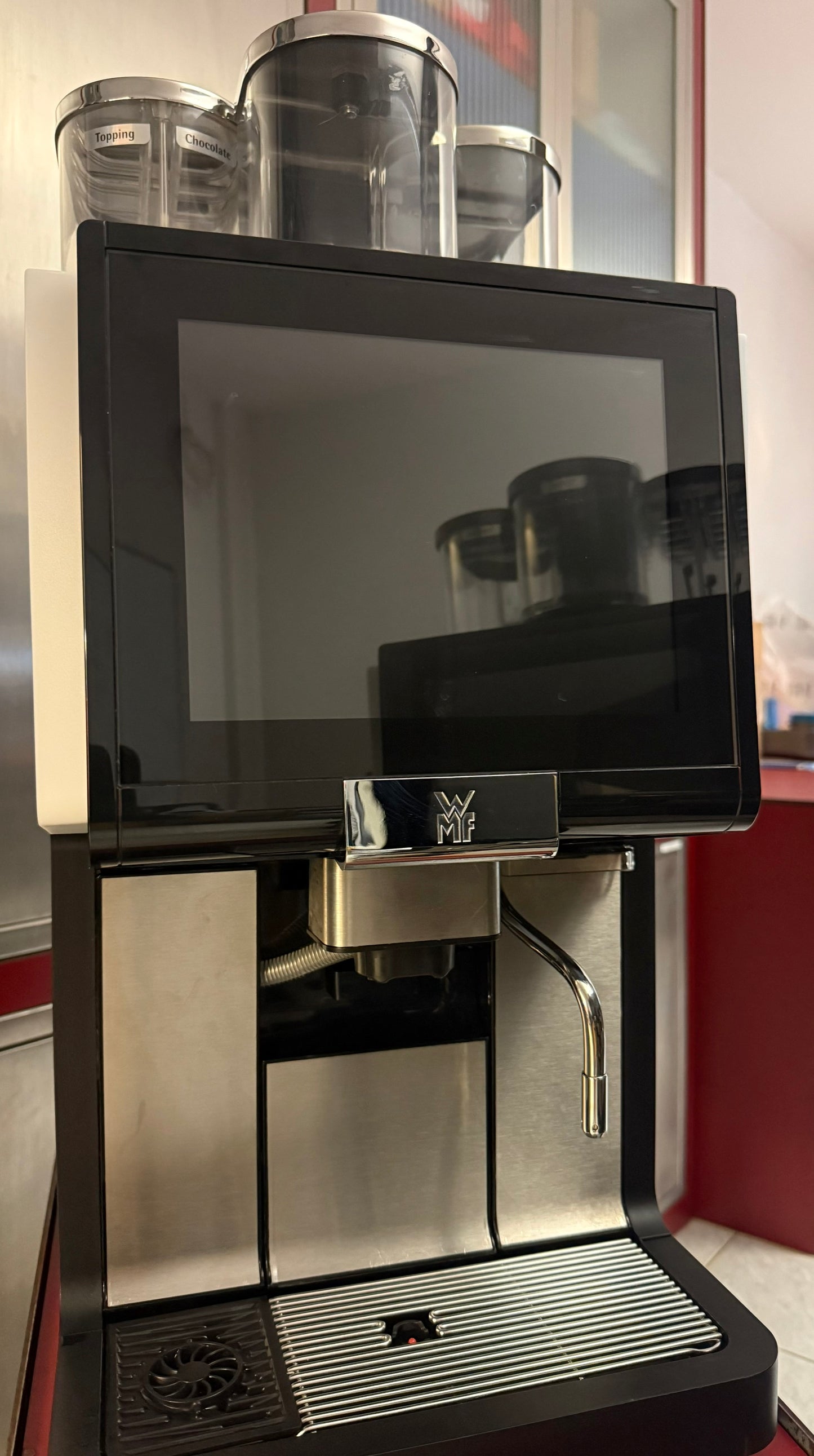 WMF 1500S+ Plus Kaffee-Vollautomat Dynamic, 2x Choc / Pulver, Service NEU MwSt.