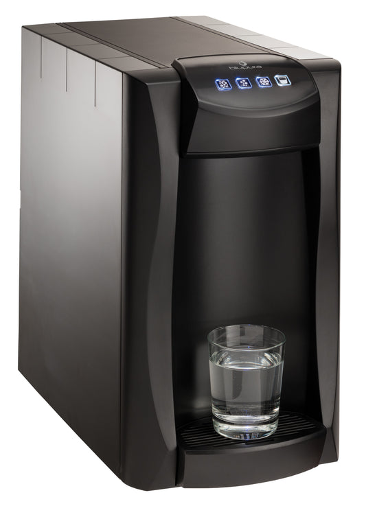 Blupura PICCOLA 15 FIZZ Tafelwasseranlage Auftisch - Schwarz o. Weiß