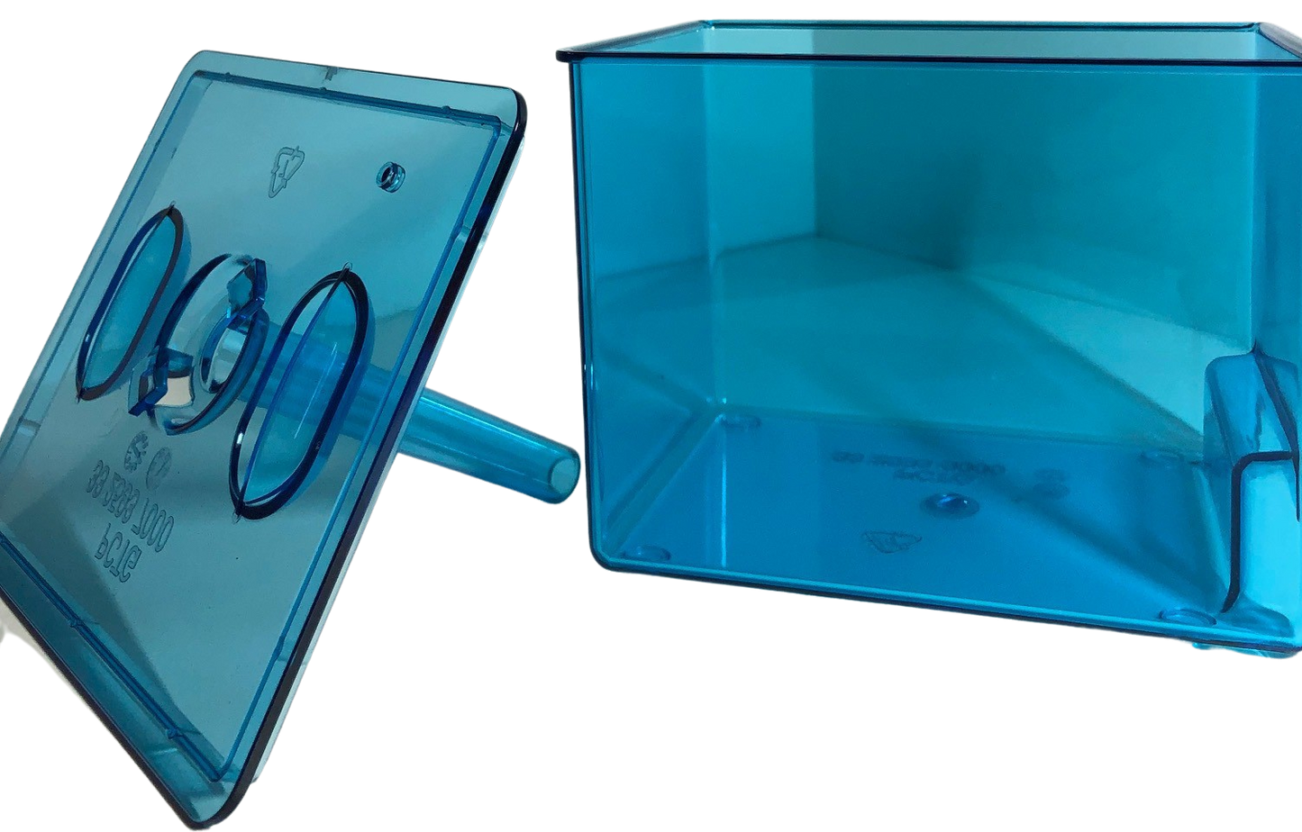 WMF Reinigungsbehälter blau, 1 Liter zur Milchsystemreinigung